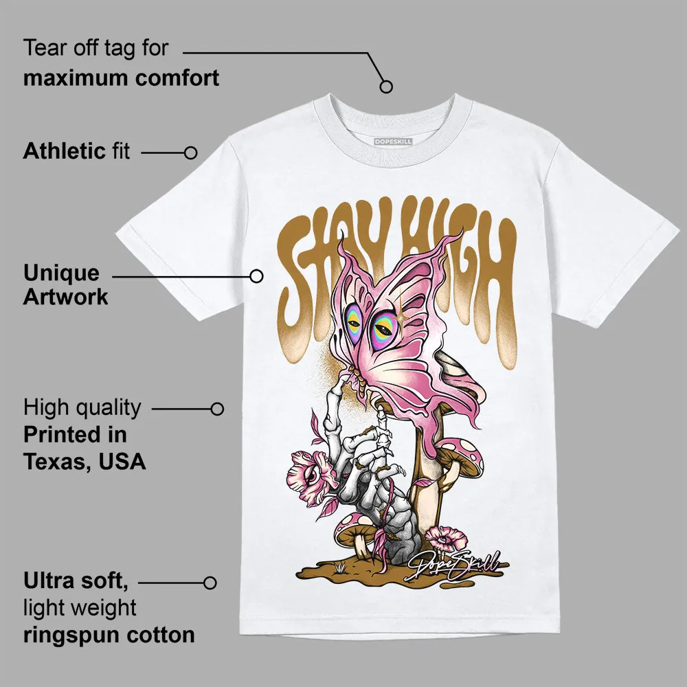 Dunk Bronzine Playful Pink Coconut Milk DopeSkill T-Shirt Stay High Graphic sold by DopeSkill product image thumbnail 3
