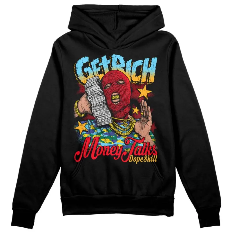 GS 'Six Championships' 1s DopeSkill Hoodie Sweatshirt Get Rich Graphic sold by DopeSkill