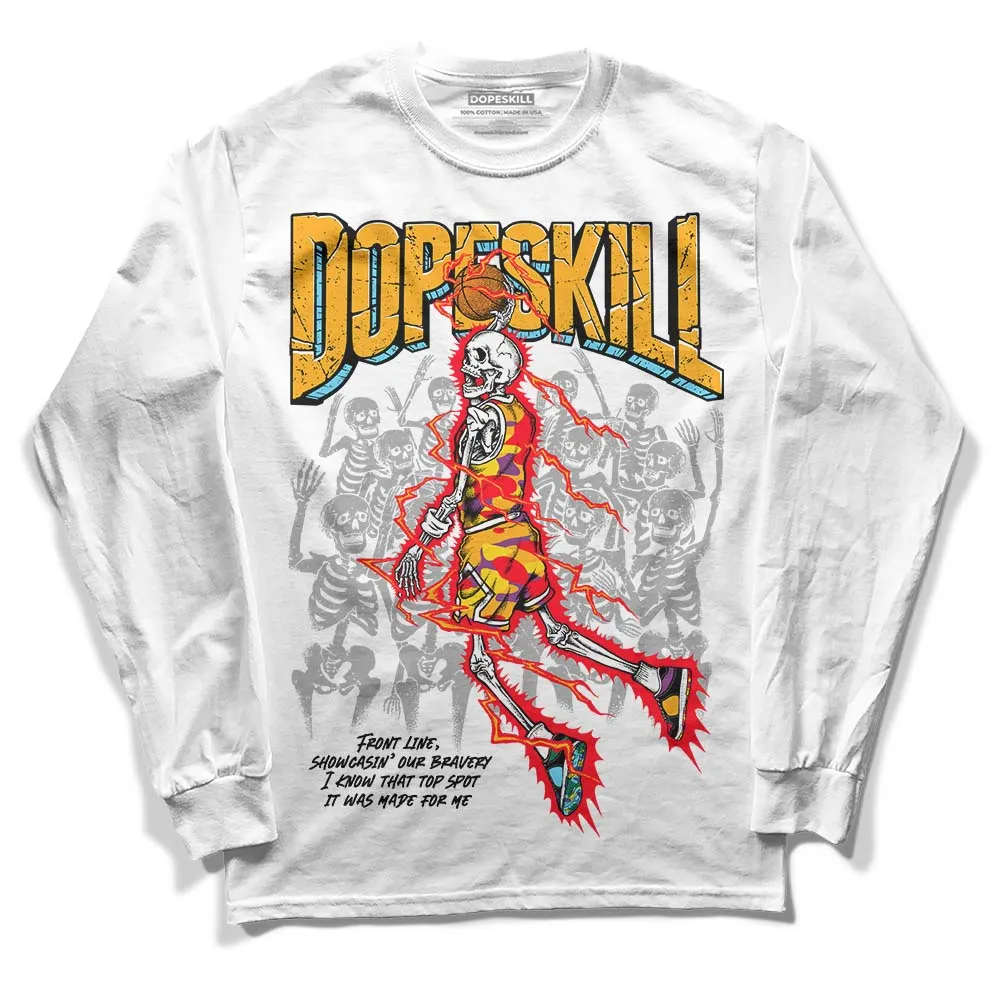 GS 'Six Championships' 1s DopeSkill Long Sleeve T-Shirt Thunder Dunk Graphic sold by DopeSkill product image thumbnail 2