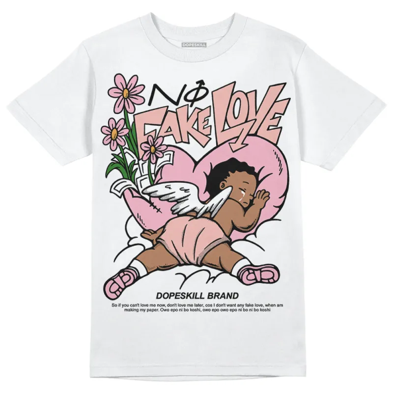 Legend Pink 11s DopeSkill T-Shirt No Fake Love Graphic sold by DopeSkill