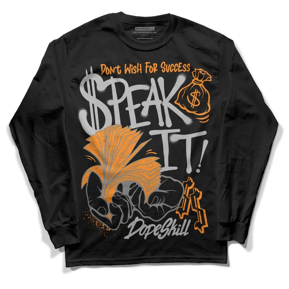 Dunk Cool Grey DopeSkill Long Sleeve T-Shirt Speak It Graphic sold by DopeSkill