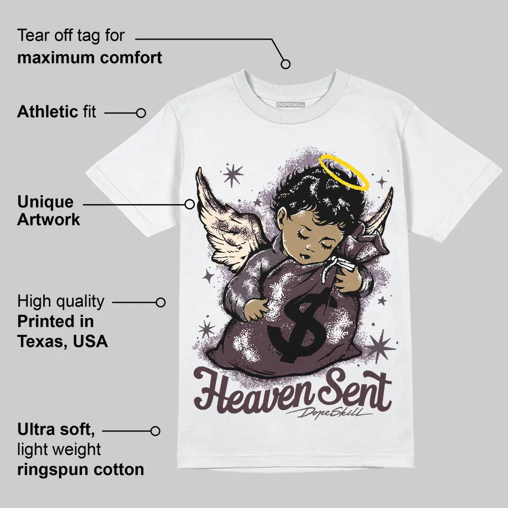 Burgundy Crush 3s DopeSkill T-Shirt Heaven Sent Graphic sold by DopeSkill product image thumbnail 3
