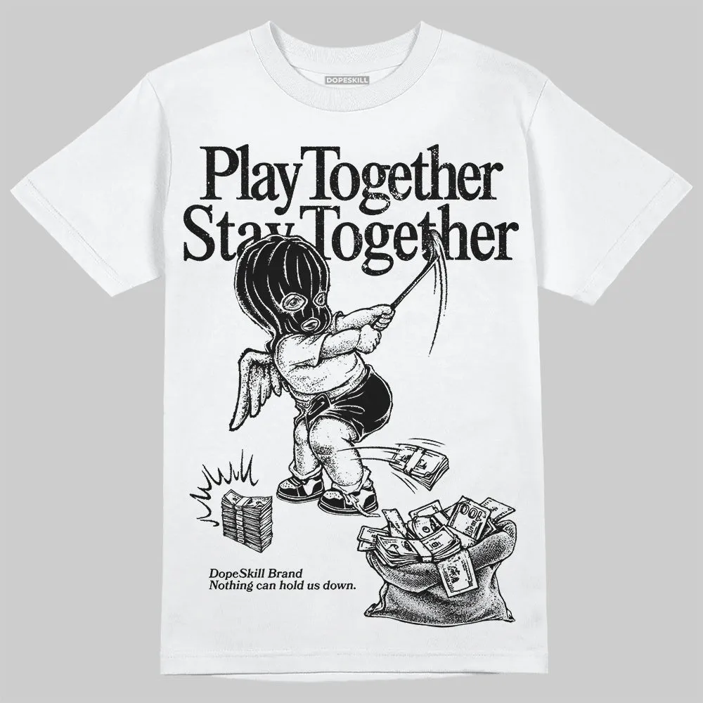 Dunk Panda White Black DopeSkill T-Shirt Play together, Stay together Graphic sold by DopeSkill product image thumbnail 2
