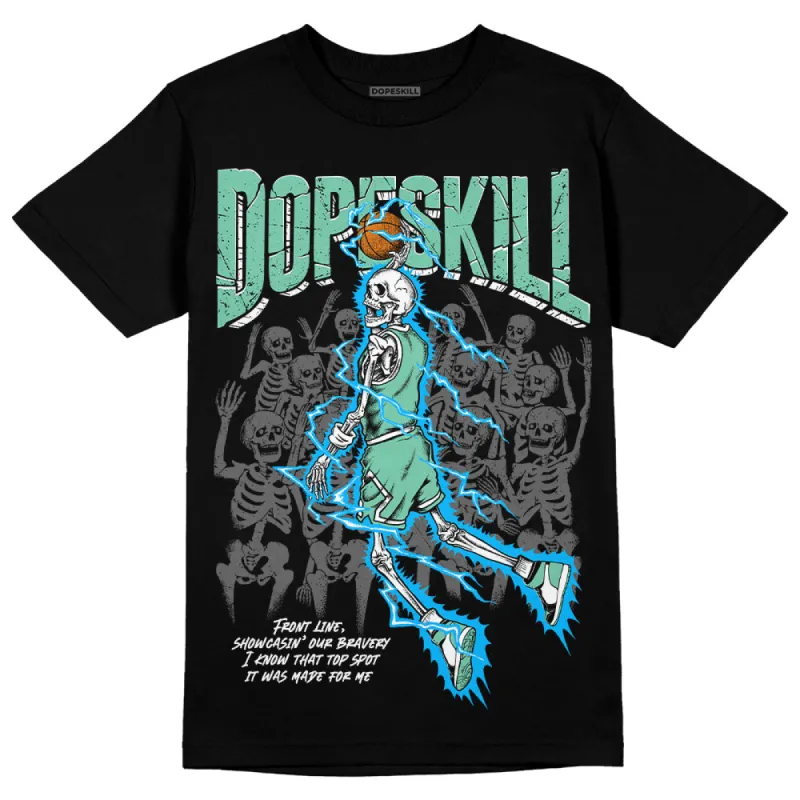 Green Glow 1s DopeSkill T-Shirt Thunder Dunk Graphic sold by DopeSkill