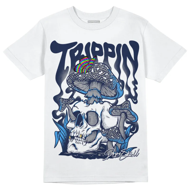 AJ Spizike White Obsidian DopeSkill T-Shirt Trippin Graphic sold by DopeSkill