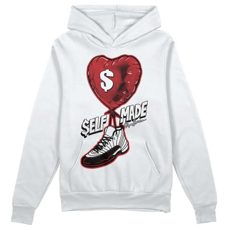 Red Taxi 12s DopeSkill Hoodie Sweatshirt Self Made Graphic sold by DopeSkill