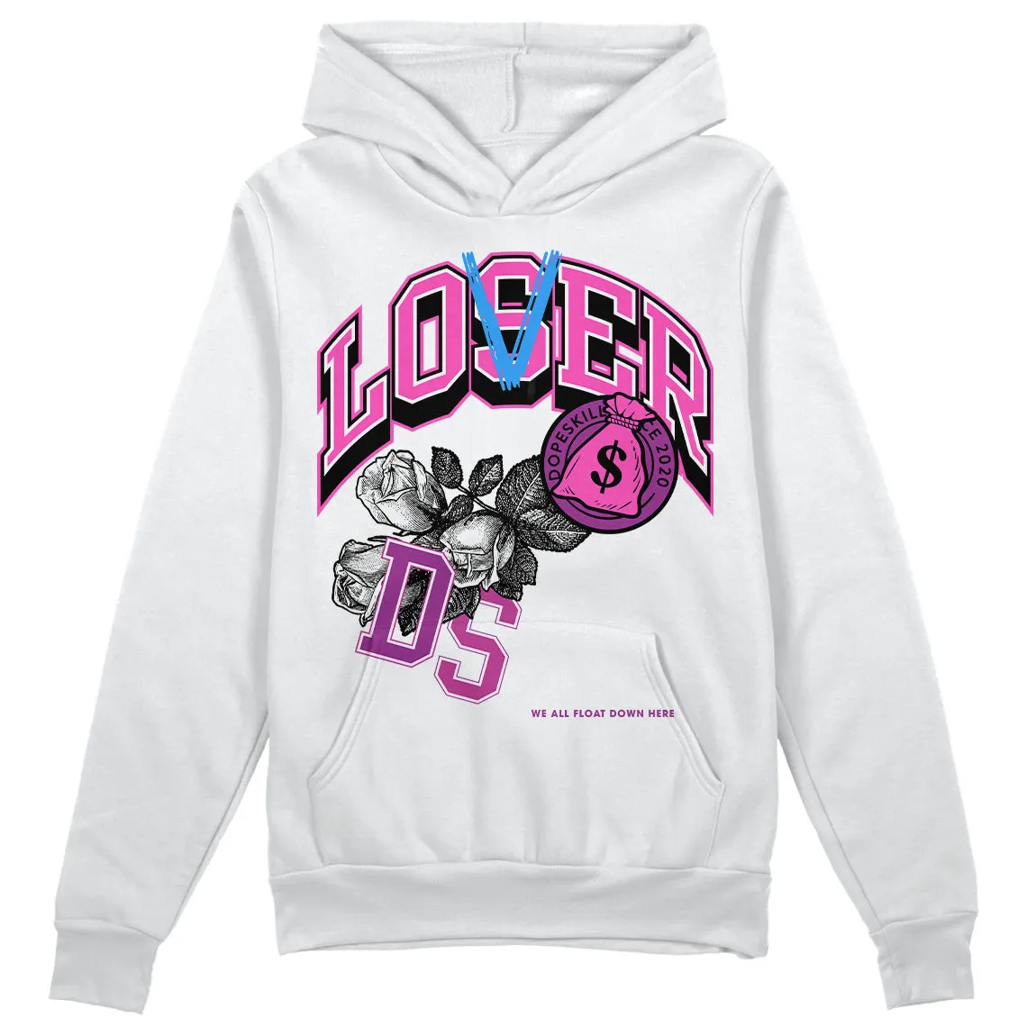 Hyper Violet 4s DopeSkill Hoodie Sweatshirt Loser Lover Graphic sold by DopeSkill