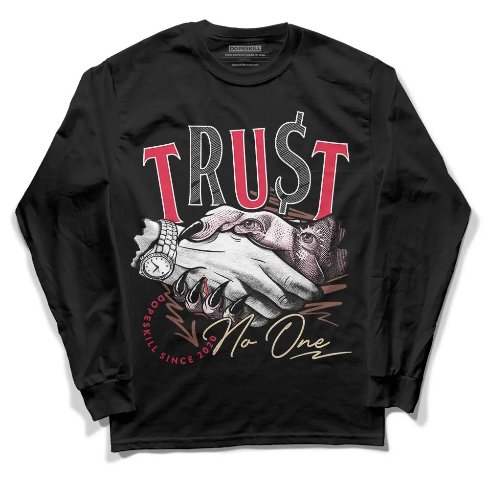 Dunk Bacon DopeSkill Long Sleeve T-Shirt Trust No One Graphic sold by DopeSkill product image thumbnail 2