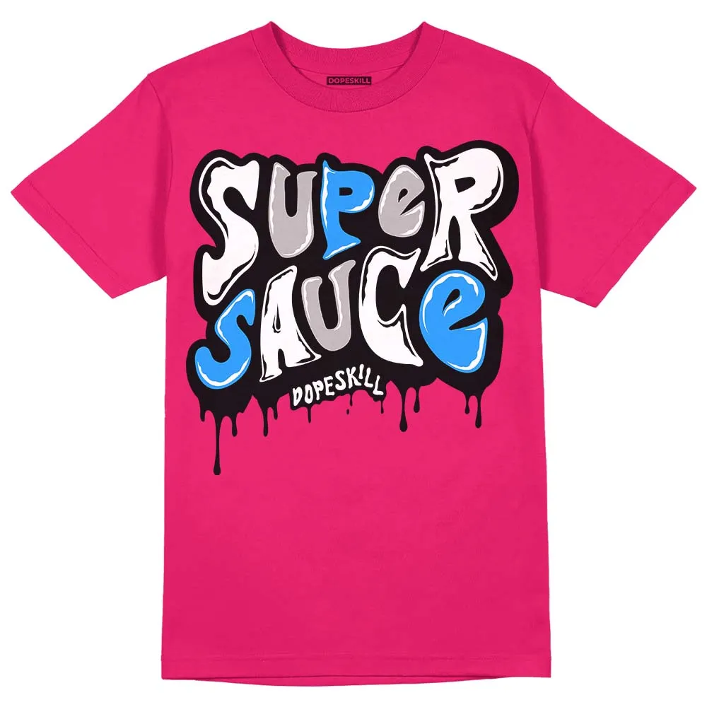 Dunk Obsidian Fierce Pink DopeSkill Pink T-Shirt Super Sauce Graphic sold by DopeSkill