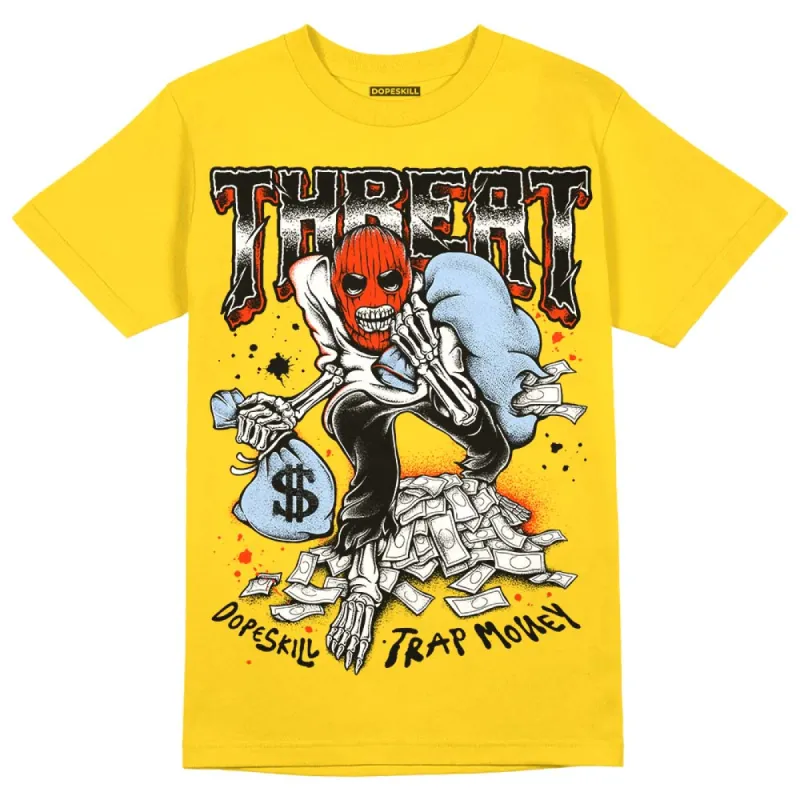 Yellow Ochre 6s DopeSkill Yellow T-shirt Threat Graphic sold by DopeSkill