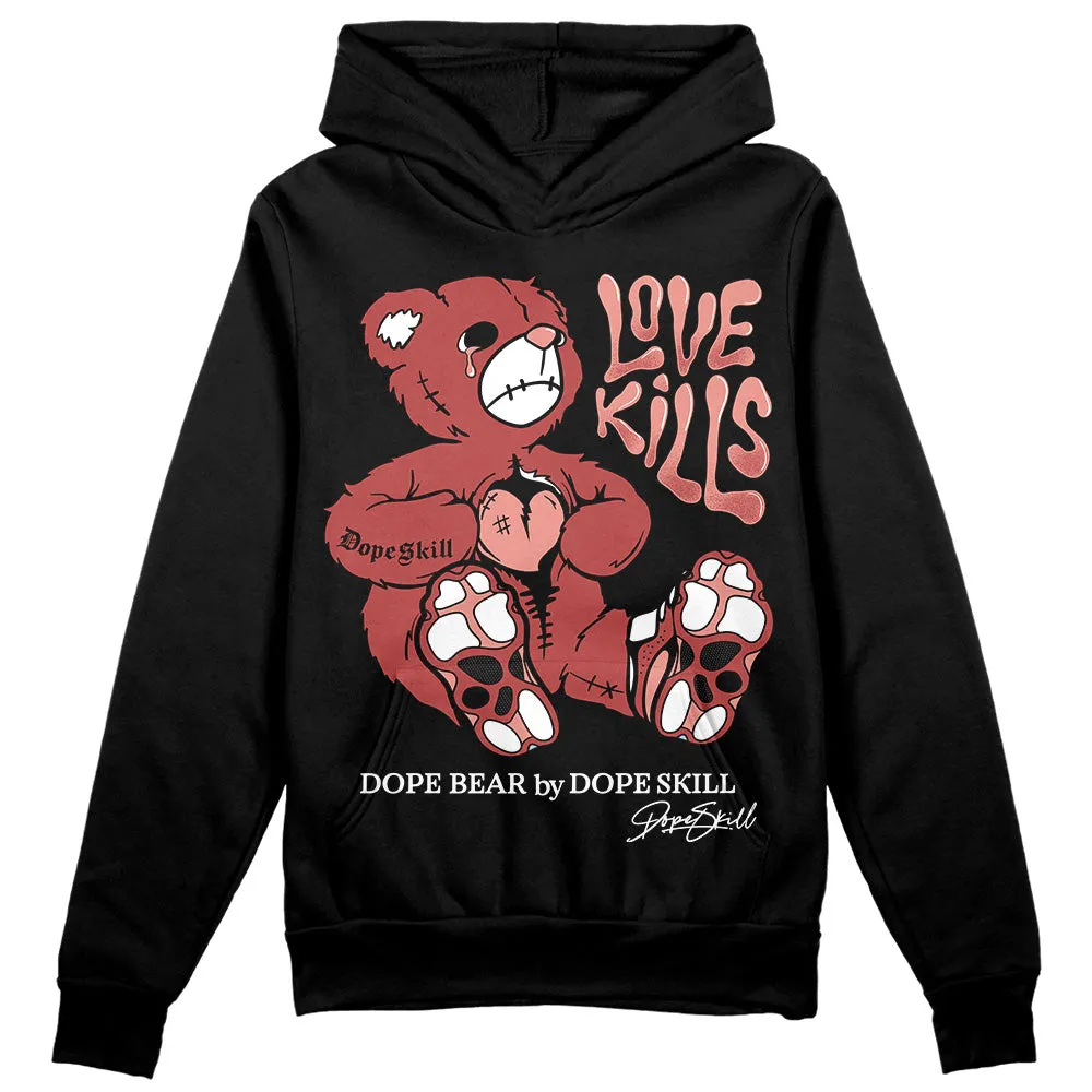 Dune Red 13s DopeSkill Hoodie Sweatshirt Love Kills Graphic sold by DopeSkill product image thumbnail 2