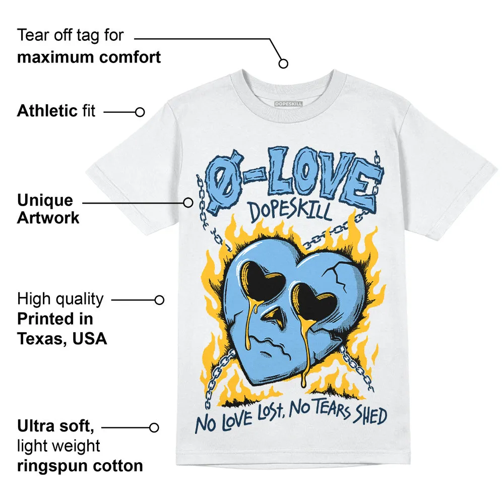 First In Flight 1s DopeSkill T-Shirt No Love Graphic sold by DopeSkill product image thumbnail 3