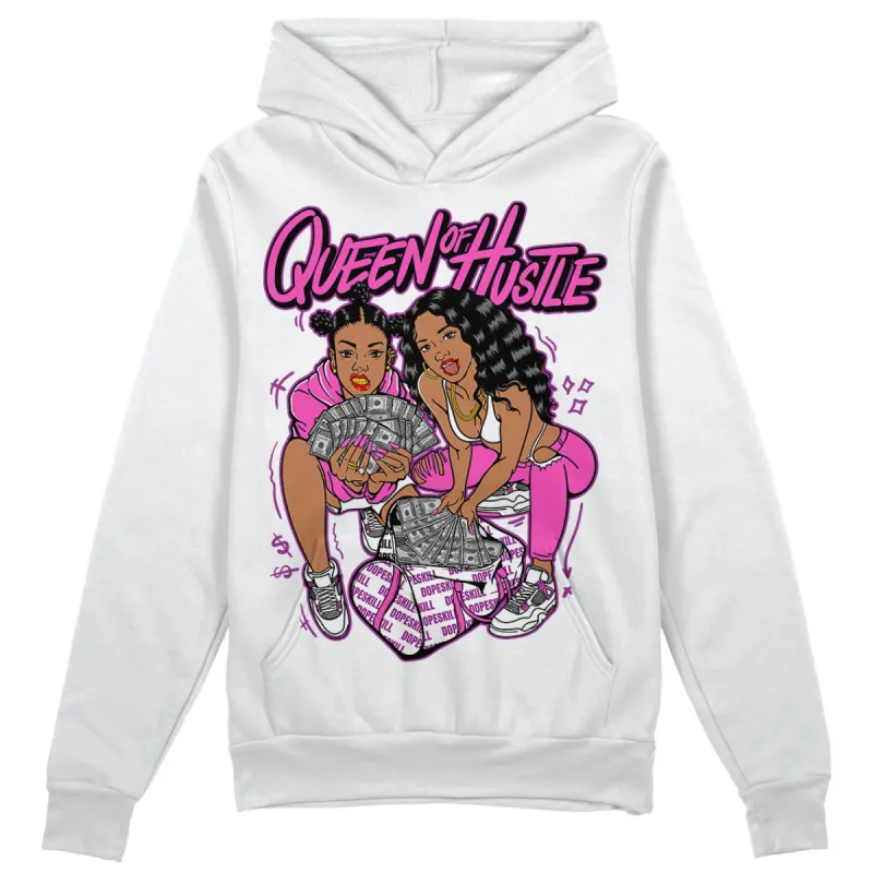 Hyper Violet 4s DopeSkill Hoodie Sweatshirt Queen Of Hustle Graphic sold by DopeSkill