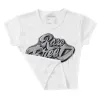 Wet Cement 4s DopeSkill Women's Crop Top Rare Breed Type Graphic sold by DopeSkill
