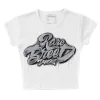 Wet Cement 4s DopeSkill Women's Crop Top Rare Breed Type Graphic sold by DopeSkill