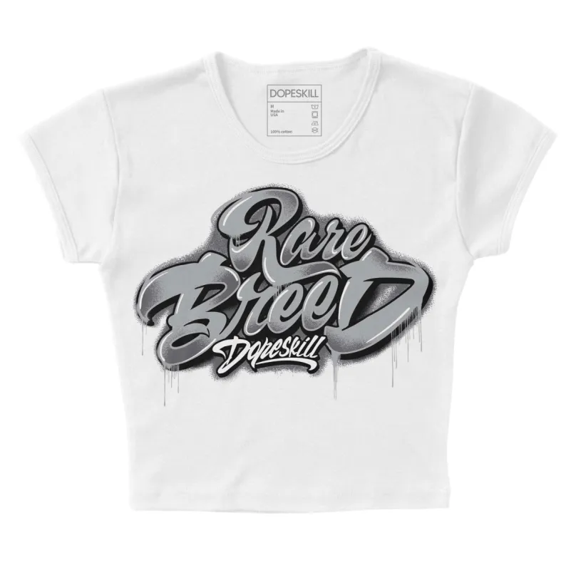 Wet Cement 4s DopeSkill Women's Crop Top Rare Breed Type Graphic sold by DopeSkill