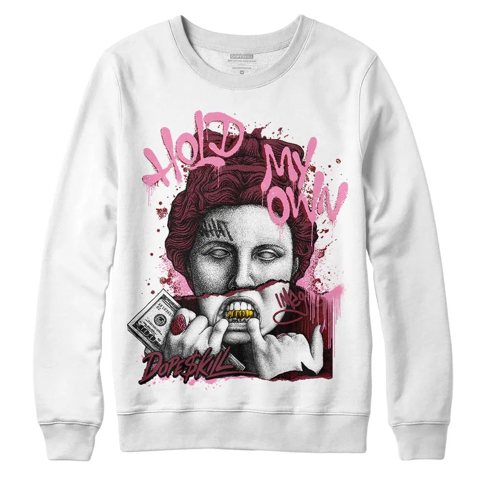 Team Red 1s DopeSkill Sweatshirt Hold My Own Graphic sold by DopeSkill