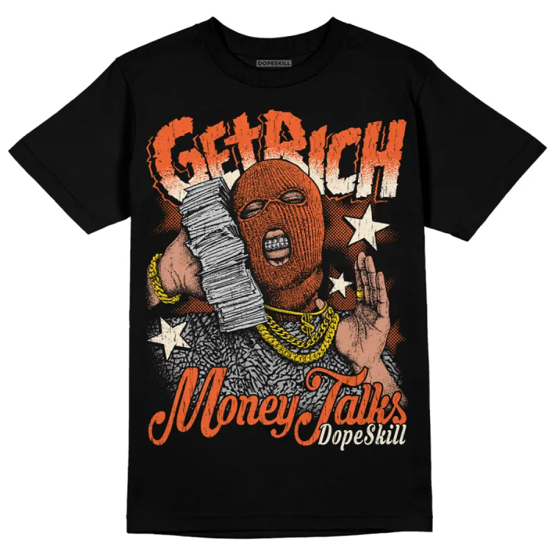 Georgia Peach 3s DopeSkill T-Shirt Get Rich Graphic sold by DopeSkill