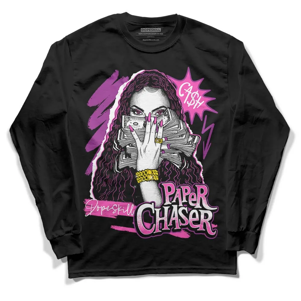 Hyper Violet 4s DopeSkill Long Sleeve T-Shirt NPC Graphic sold by DopeSkill product image thumbnail 2