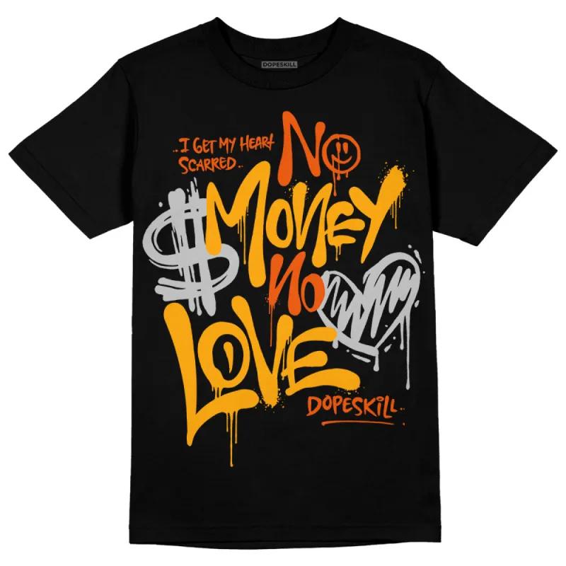Black Taxi 12s DopeSkill T-Shirt No Money No Love Typo Graphic sold by DopeSkill