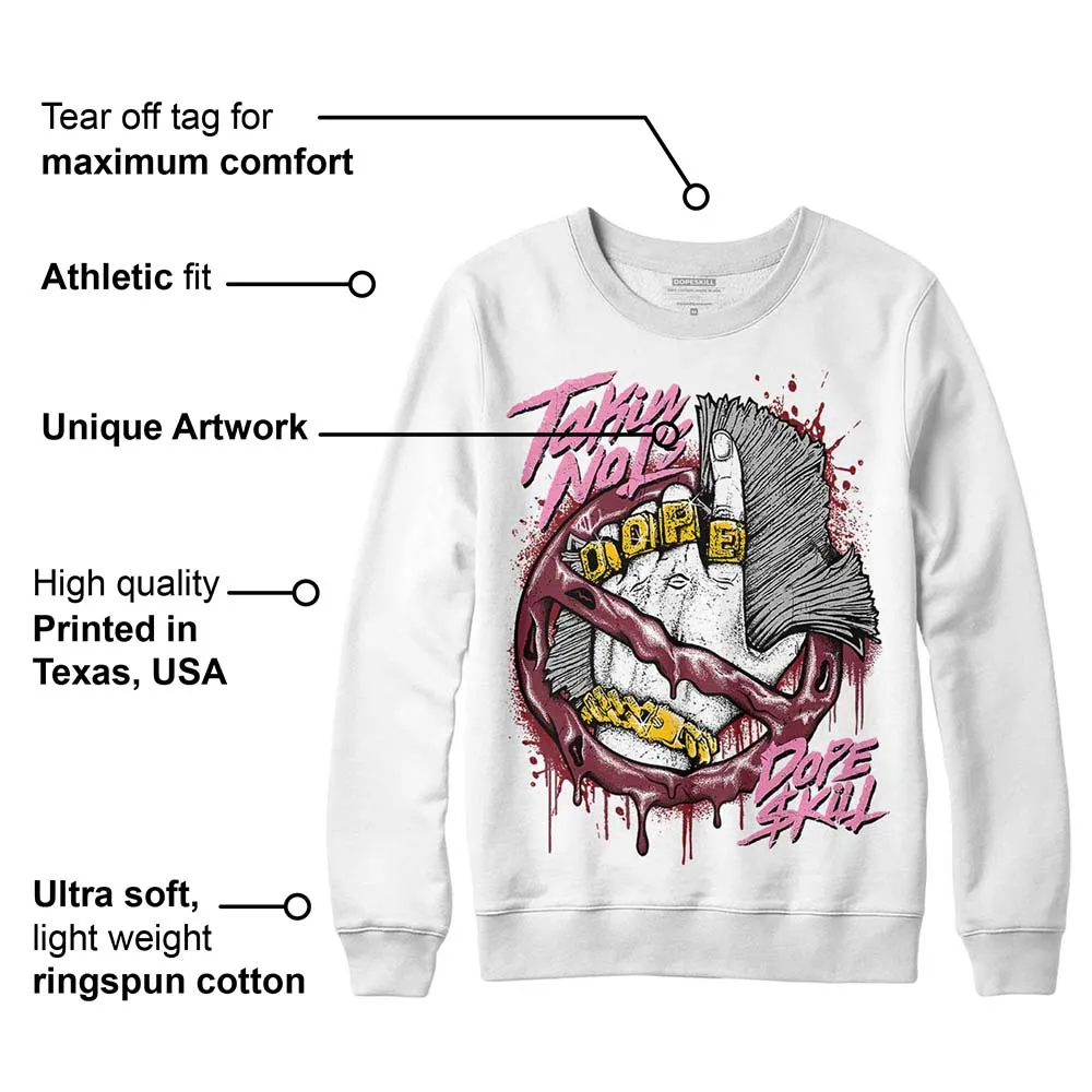 Team Red 1s DopeSkill Sweatshirt Takin No L's Graphic sold by DopeSkill product image thumbnail 3