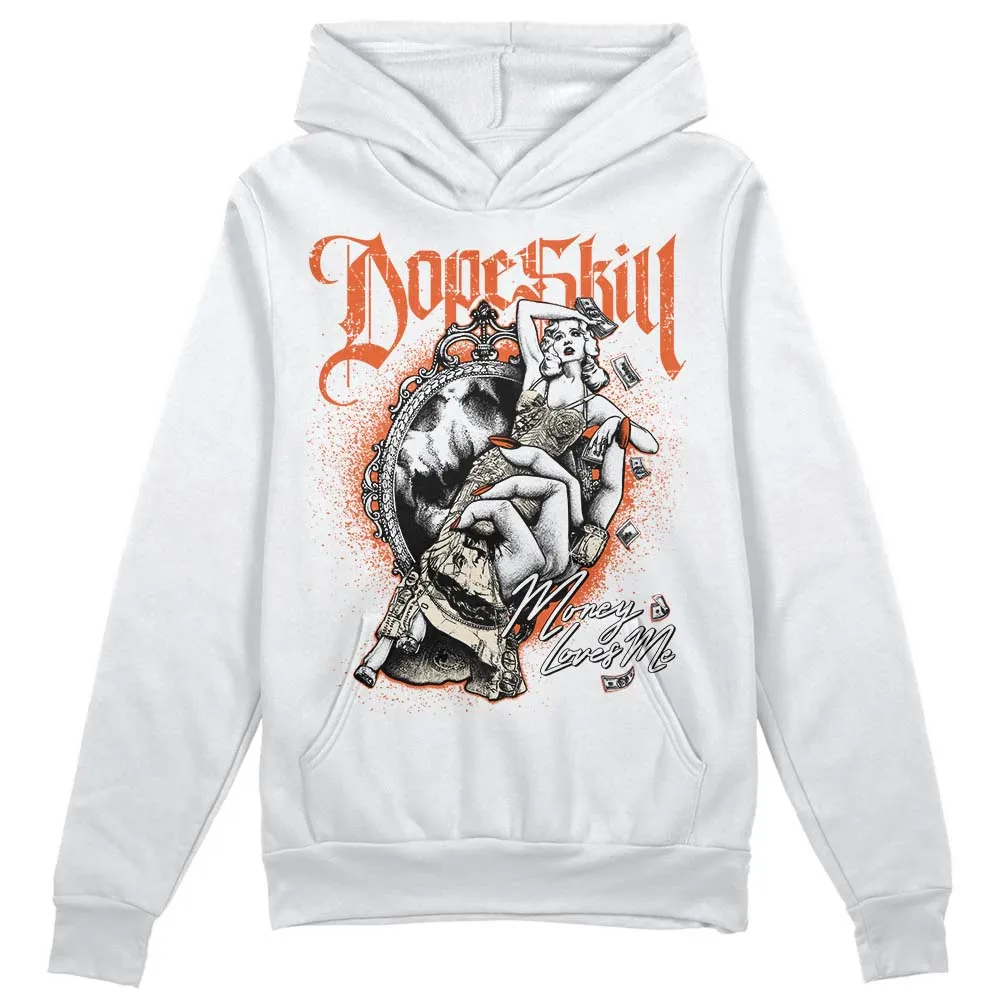 Georgia Peach 3s DopeSkill Hoodie Sweatshirt Money Loves Me Graphic sold by DopeSkill product image thumbnail 2