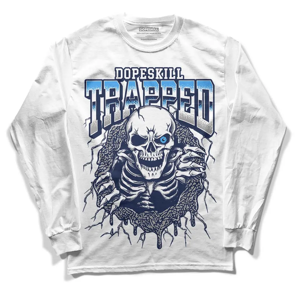 AJ Spizike White Obsidian DopeSkill Long Sleeve T-Shirt Trapped Halloween Graphic sold by DopeSkill