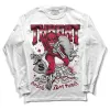 85 Metallic Burgundy 1s DopeSkill Long Sleeve T-Shirt Threat Graphic sold by DopeSkill