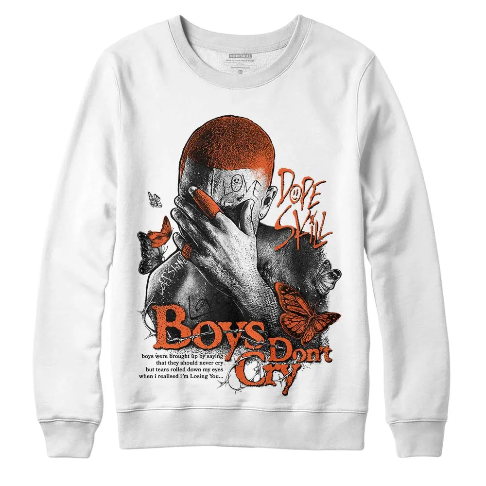 Georgia Peach 3s DopeSkill Sweatshirt Boys Don't Cry Graphic sold by DopeSkill product image thumbnail 2