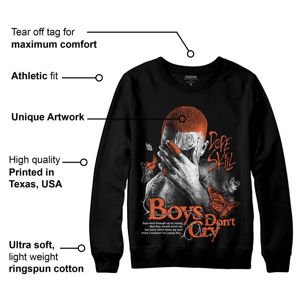 Georgia Peach 3s DopeSkill Sweatshirt Boys Don't Cry Graphic sold by DopeSkill product image thumbnail 3