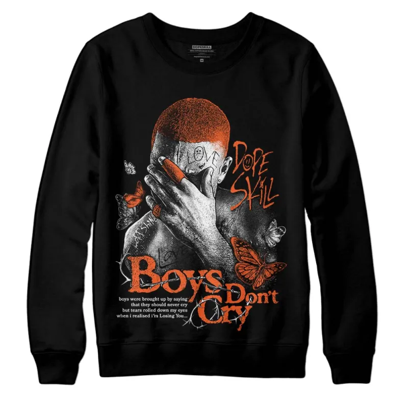 Georgia Peach 3s DopeSkill Sweatshirt Boys Don't Cry Graphic sold by DopeSkill