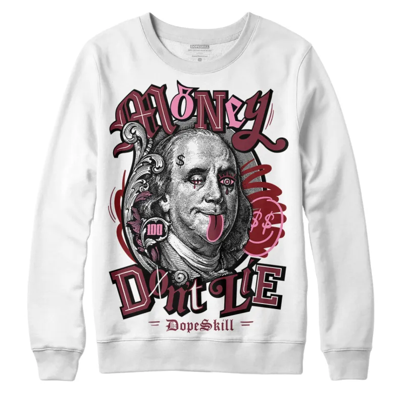 Team Red 1s DopeSkill Sweatshirt Money Don't Lie Graphic sold by DopeSkill