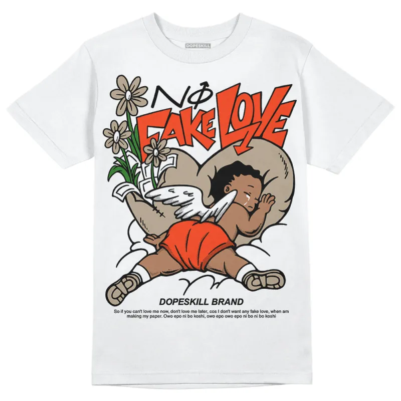 Latte 1s DopeSkill T-Shirt No Fake Love Graphic made by DopeSkill
