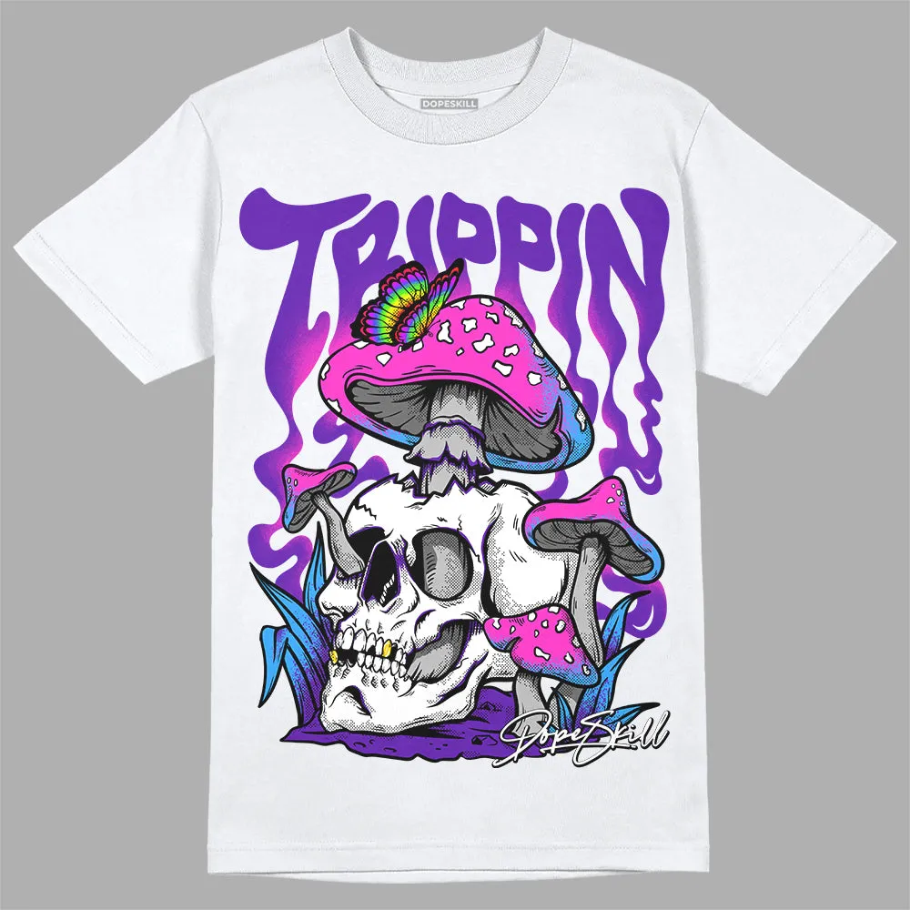 Dunk Purple Championship Court White DopeSkill T-Shirt Trippin Graphic sold by DopeSkill