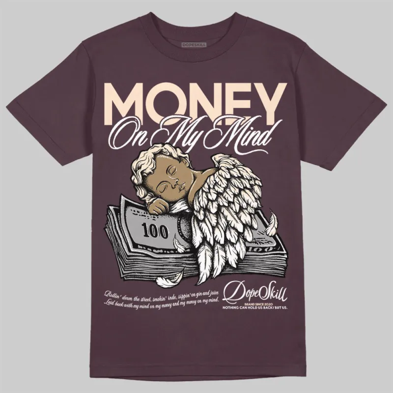 Burgundy Crush 3s DopeSkill Maroon T-shirt MOMM Graphic sold by DopeSkill