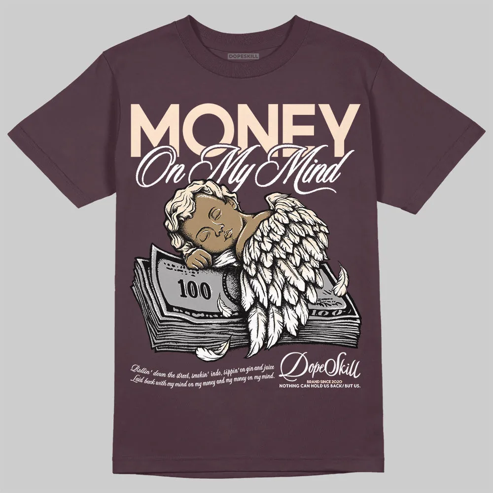 Burgundy Crush 3s DopeSkill Maroon T-shirt MOMM Graphic sold by DopeSkill