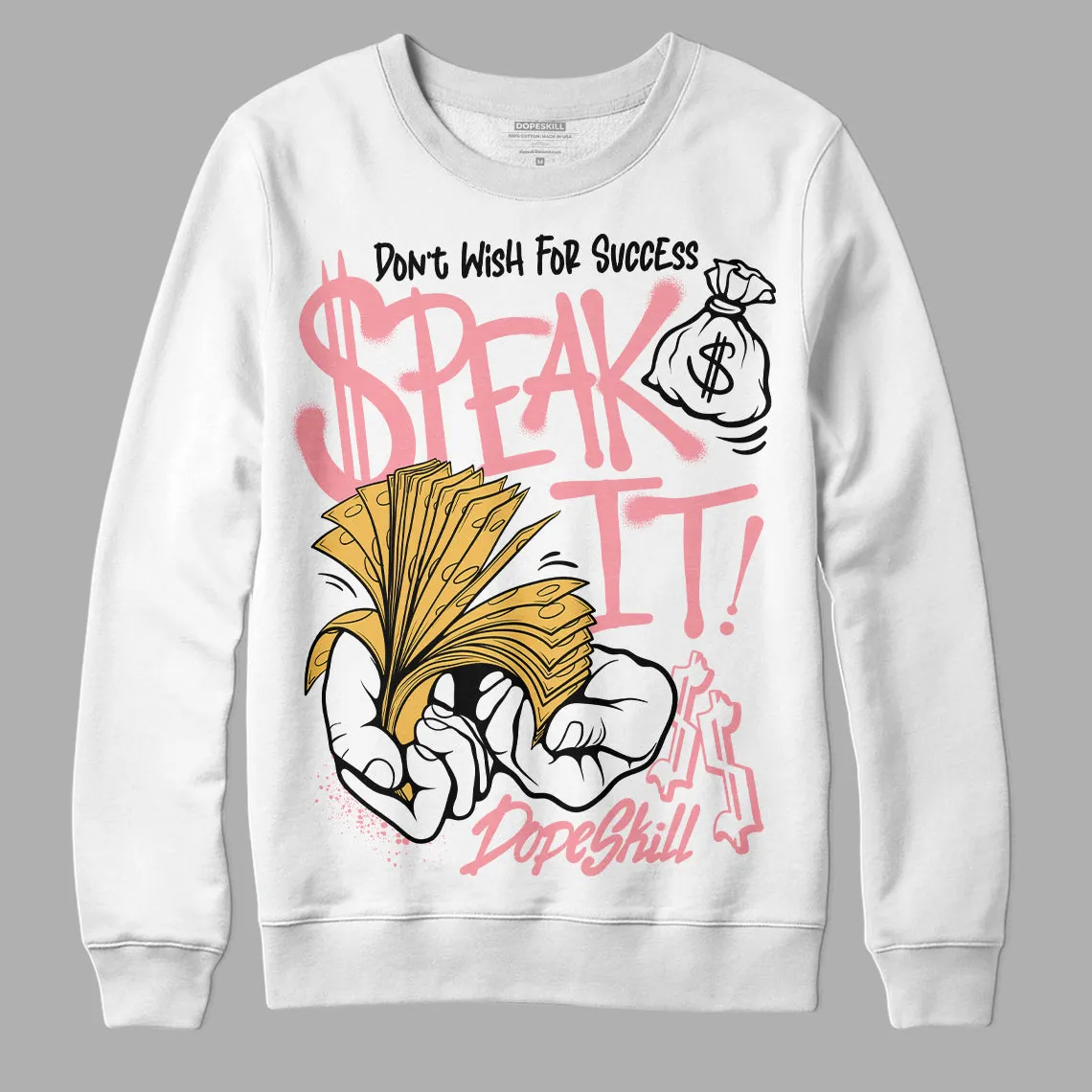 Red Stardust 3s DopeSkill Sweatshirt Speak It Graphic sold by DopeSkill
