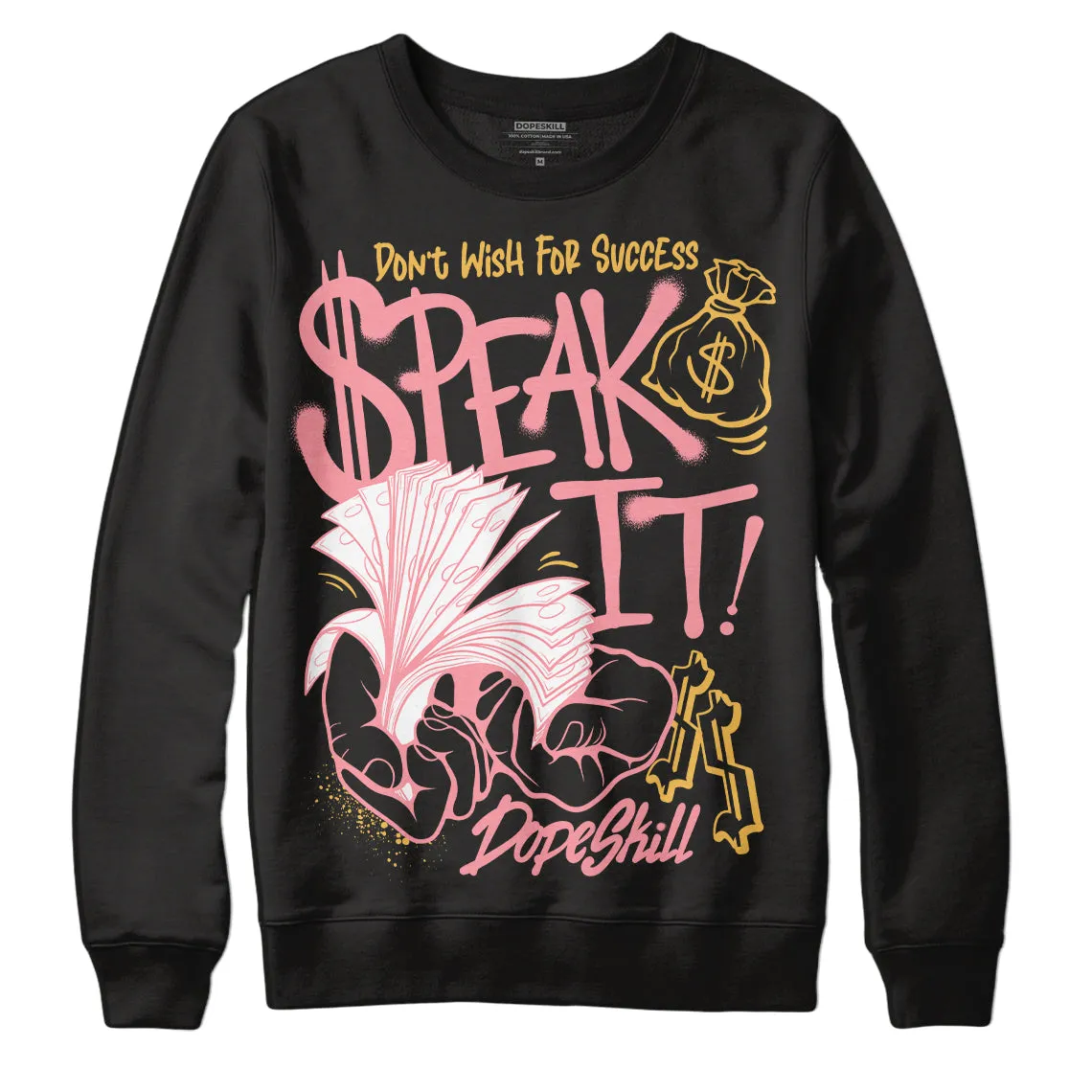 Red Stardust 3s DopeSkill Sweatshirt Speak It Graphic sold by DopeSkill product image thumbnail 2