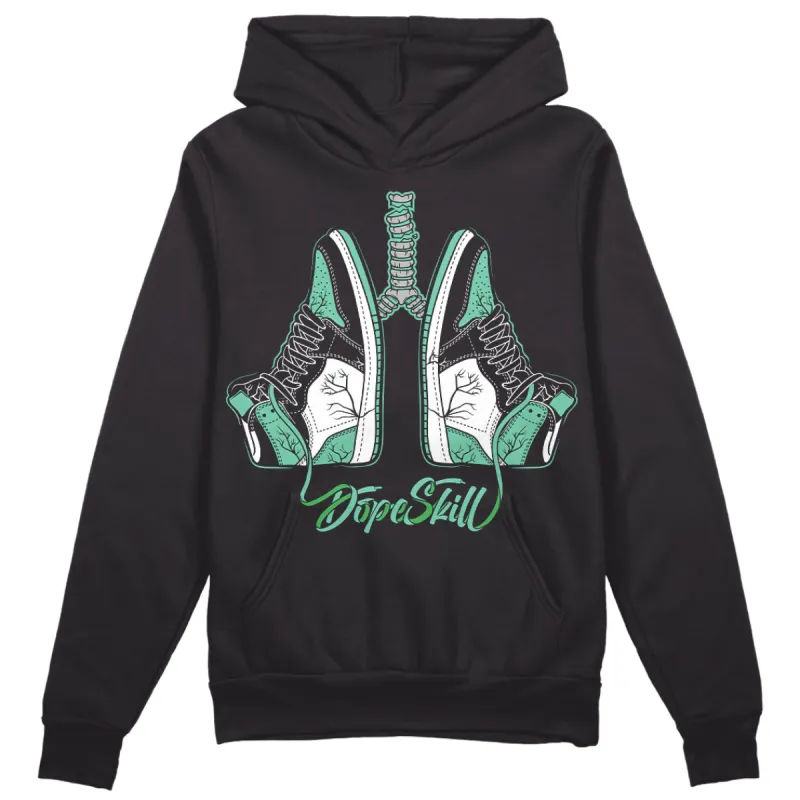 Green Glow 1s DopeSkill Hoodie Sweatshirt Breathe Graphic sold by DopeSkill