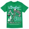 Lucky Green 5s DopeSkill Green T-shirt Broken Bones Graphic sold by DopeSkill