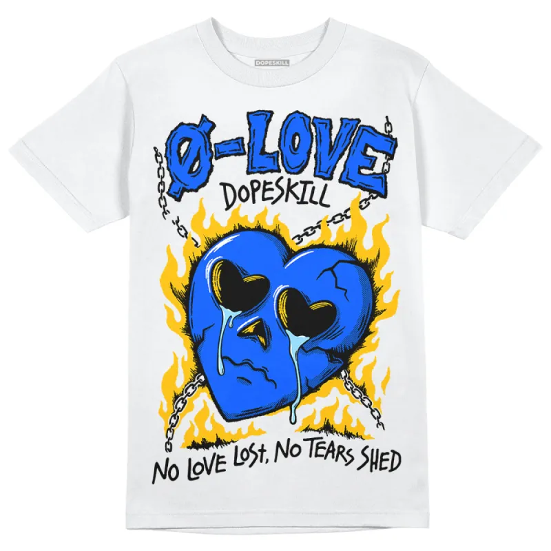 Royal Blue Collection DopeSkill T-Shirt No Love Graphic sold by DopeSkill
