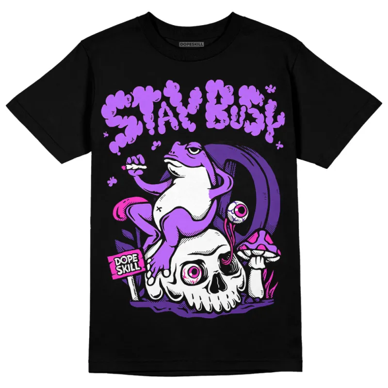 PURPLE Collection DopeSkill T-Shirt Stay Busy Graphic sold by DopeSkill
