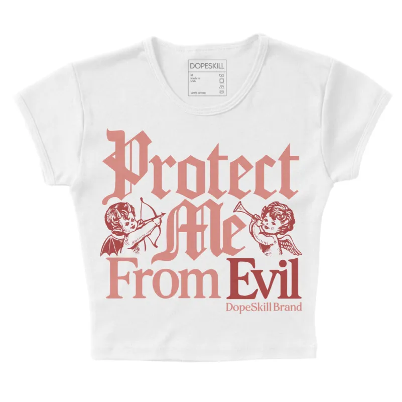 Dune Red 13s DopeSkill Women's Crop Top Protect Me From Evil Graphic sold by DopeSkill
