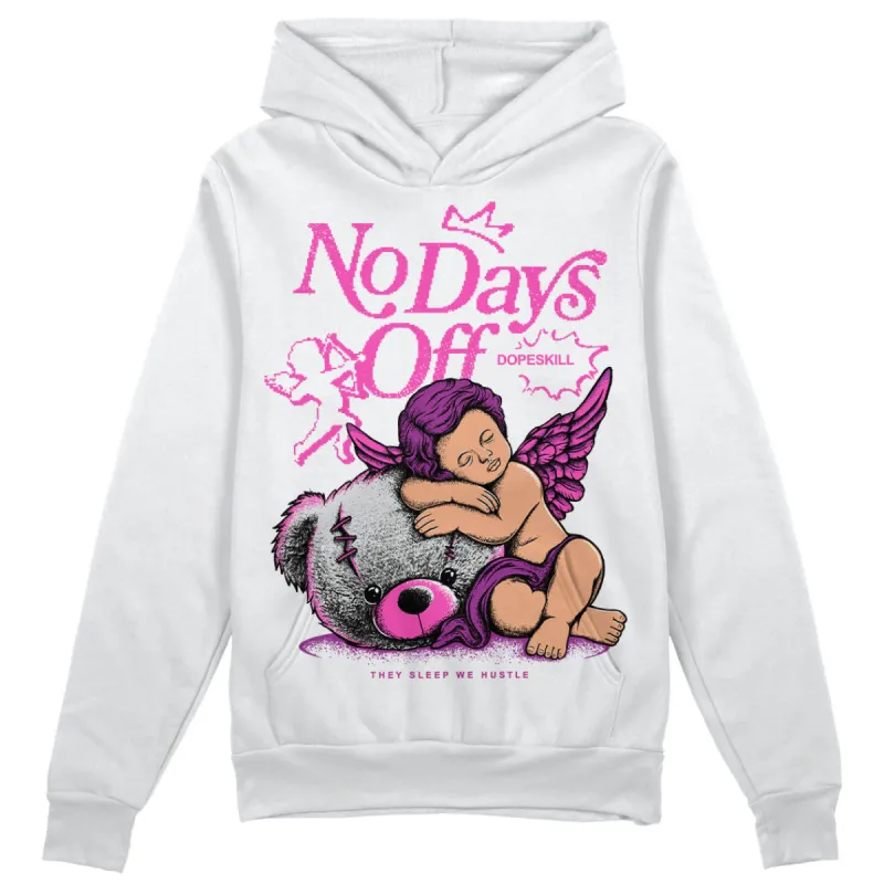 Hyper Violet 4s DopeSkill Hoodie Sweatshirt New No Days Off Graphic sold by DopeSkill