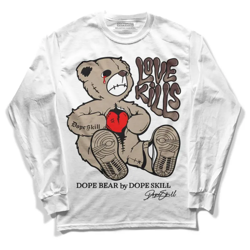 Latte 1s DopeSkill Long Sleeve T-Shirt Love Kills Graphic sold by DopeSkill