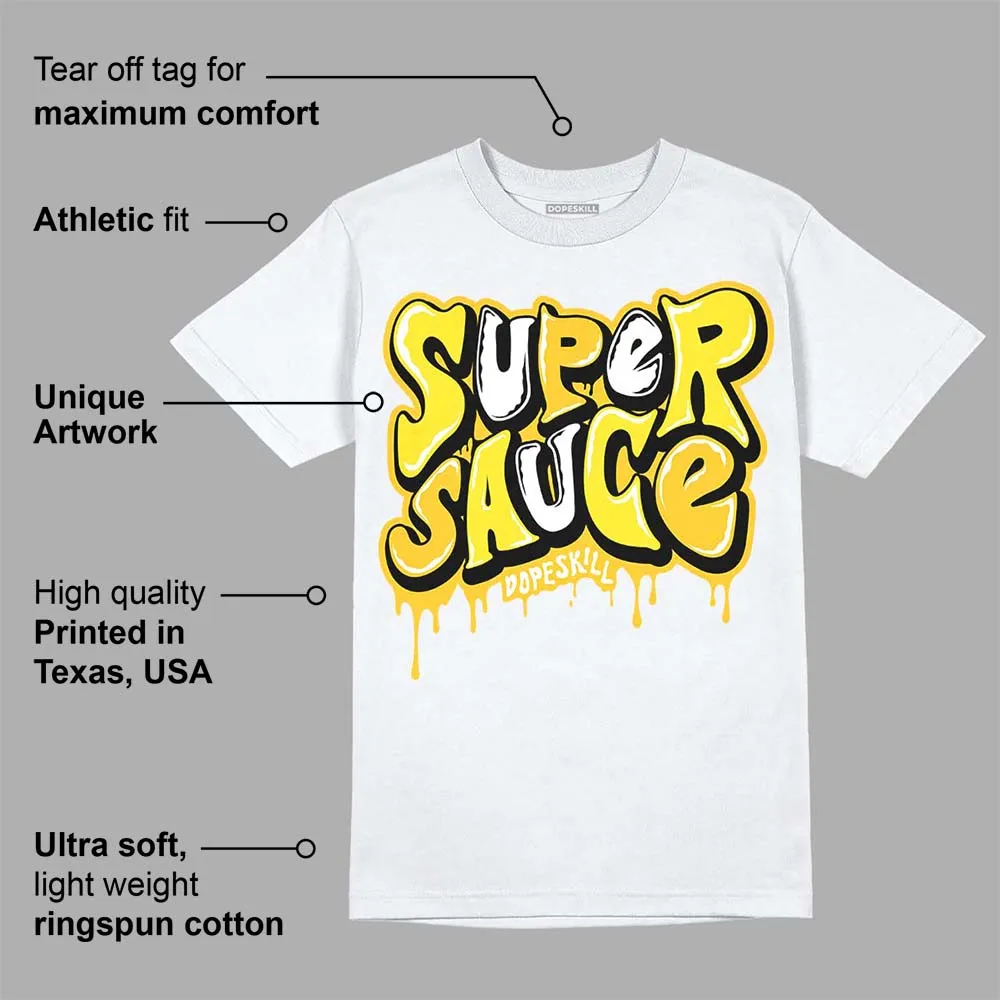 Vivid Sulfur 4s DopeSkill T-Shirt Super Sauce Graphic sold by DopeSkill product image thumbnail 3