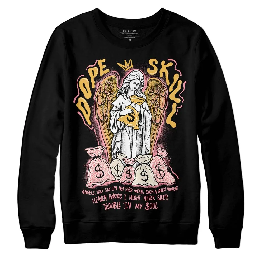 Red Stardust 3s DopeSkill Sweatshirt Angels Graphic sold by DopeSkill product image thumbnail 2