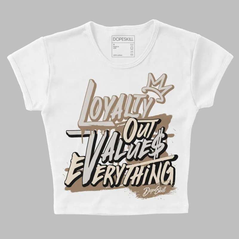 Sail 5s DopeSkill Women's Crop Top LOVE Graphic sold by DopeSkill