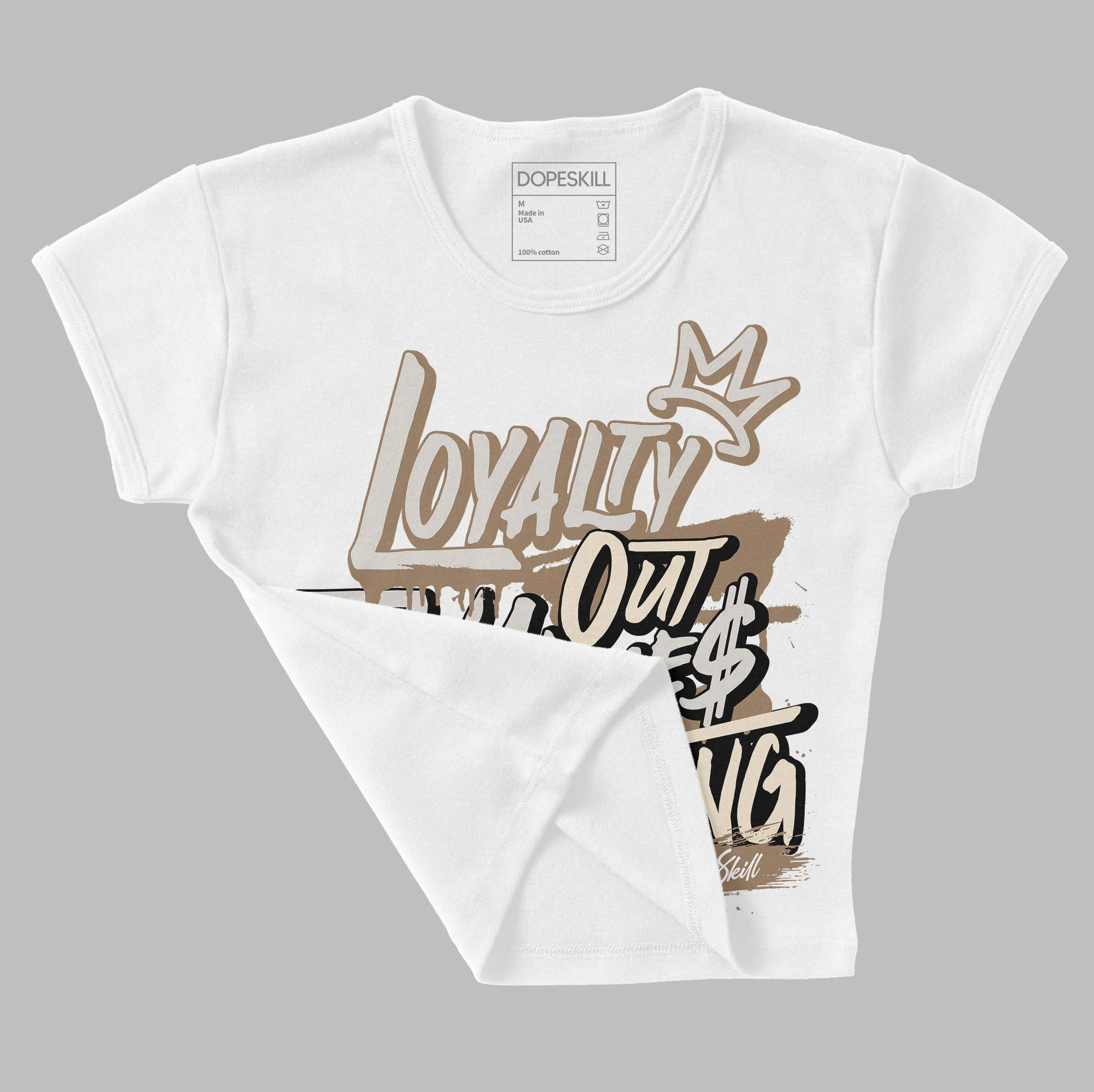 Sail 5s DopeSkill Women's Crop Top LOVE Graphic sold by DopeSkill product image thumbnail 3