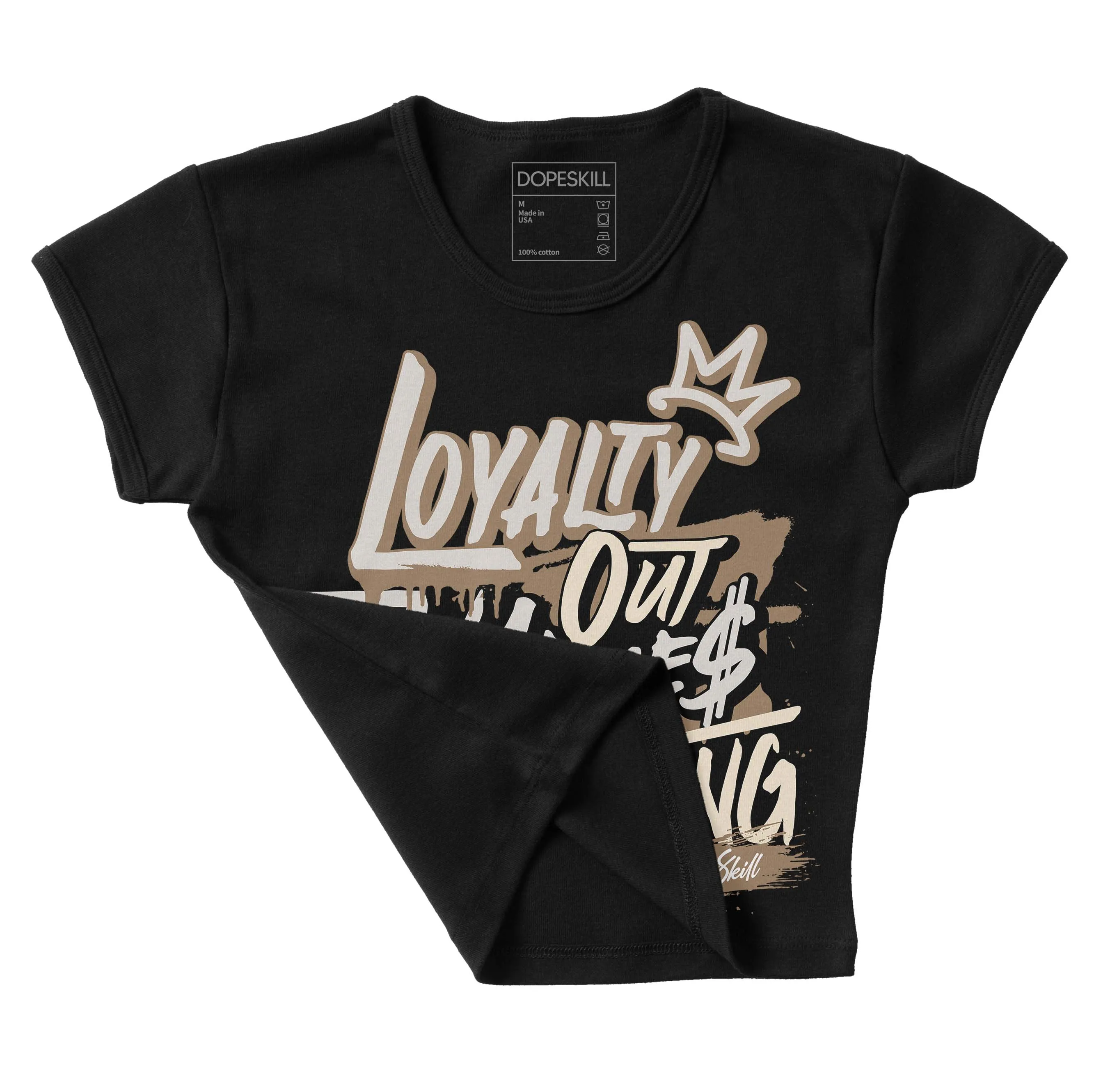 Sail 5s DopeSkill Women's Crop Top LOVE Graphic sold by DopeSkill product image thumbnail 4
